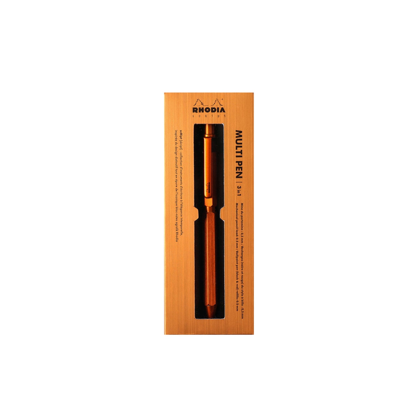 scRipt 3-in-1 MultiPen Orange