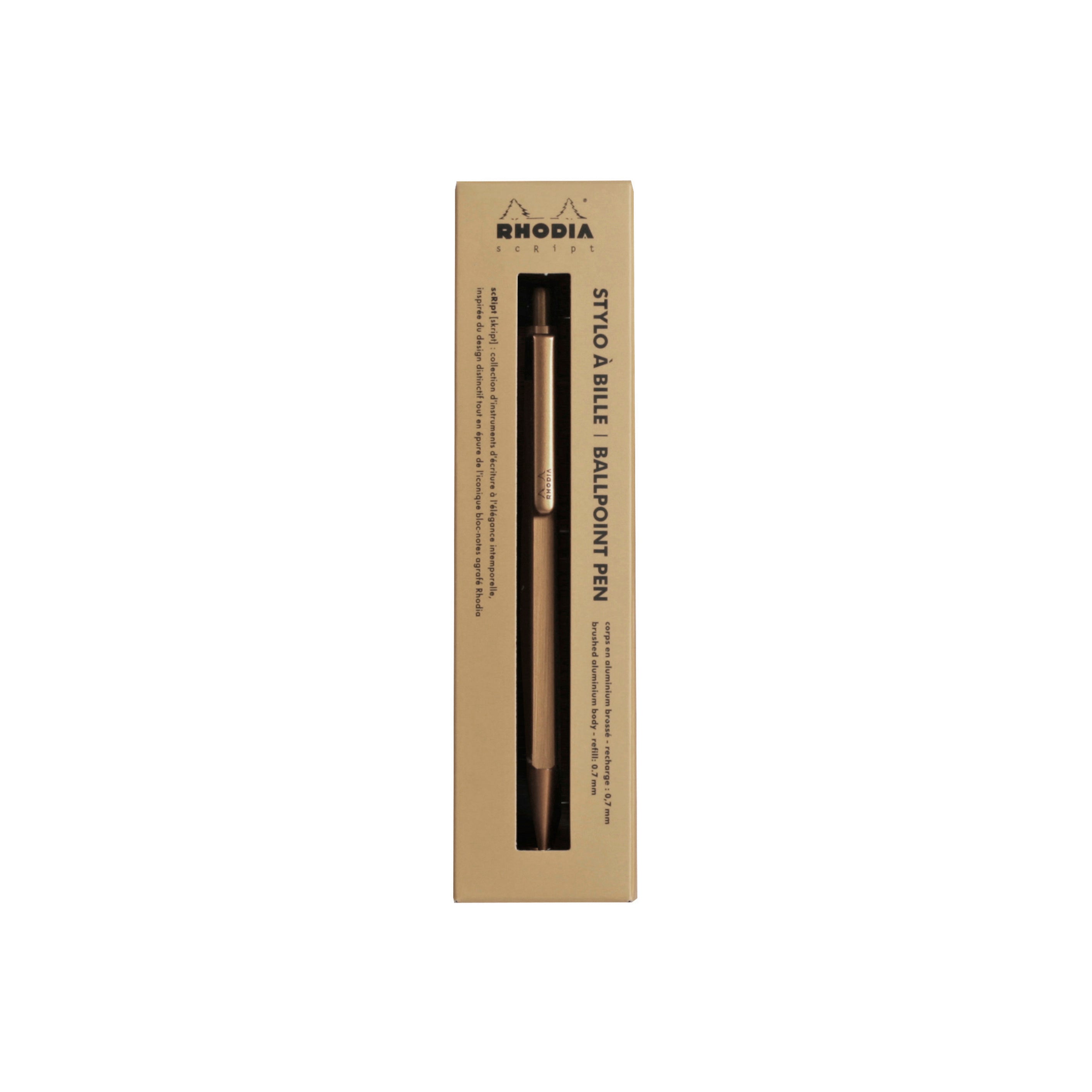scRipt Ballpoint Pen Gold
