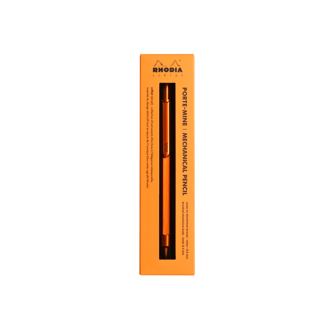 scRipt Mechanical Pencil Orange