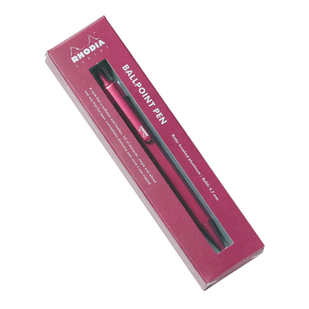 Rhodia scRipt Ballpoint Pen Magenta