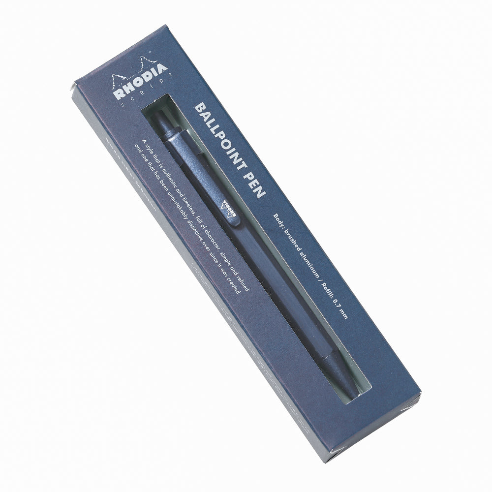 Rhodia scRipt Ballpoint Pen Blue Jeans