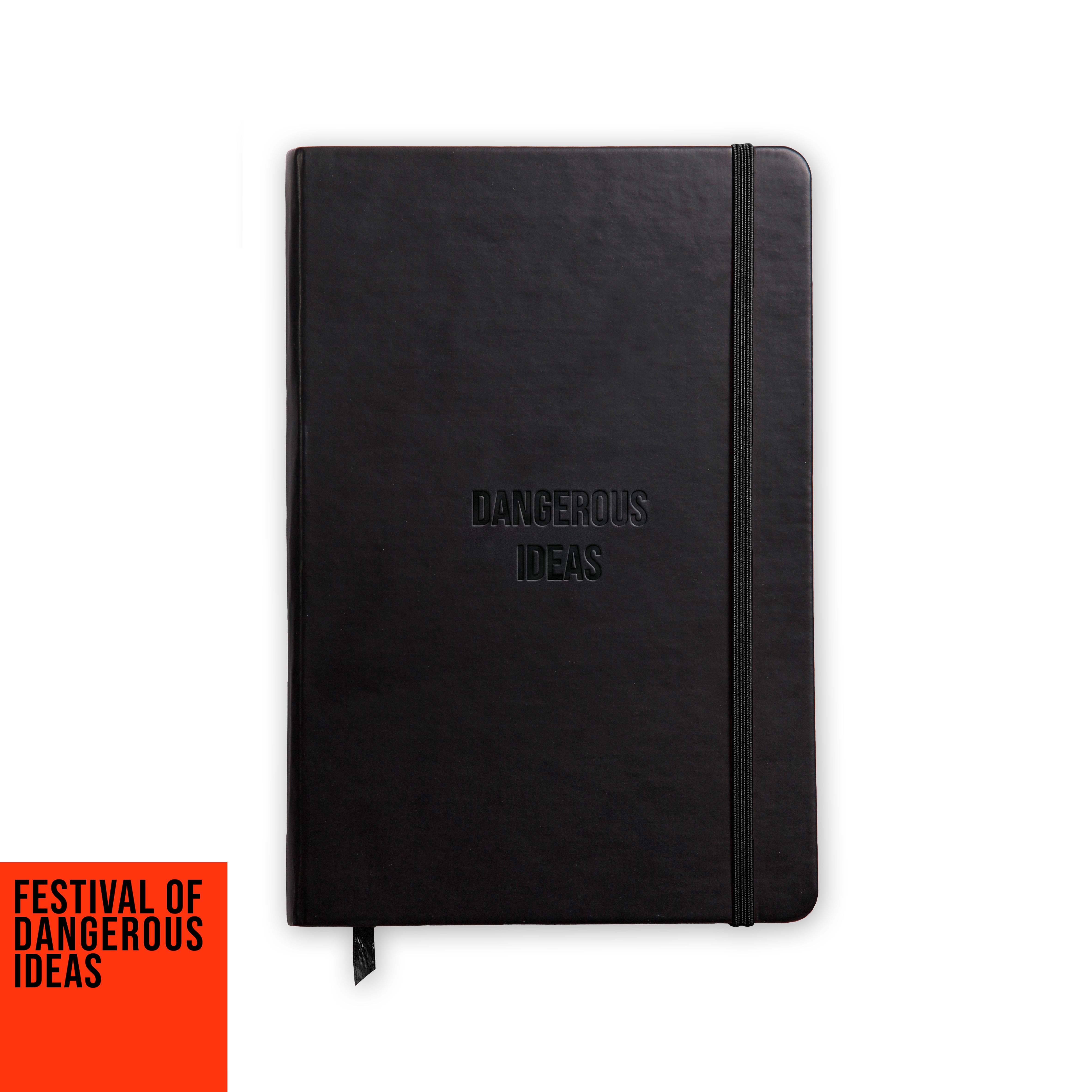 'Dangerous Ideas' A5 Rhodiarama Hardcover Notebook